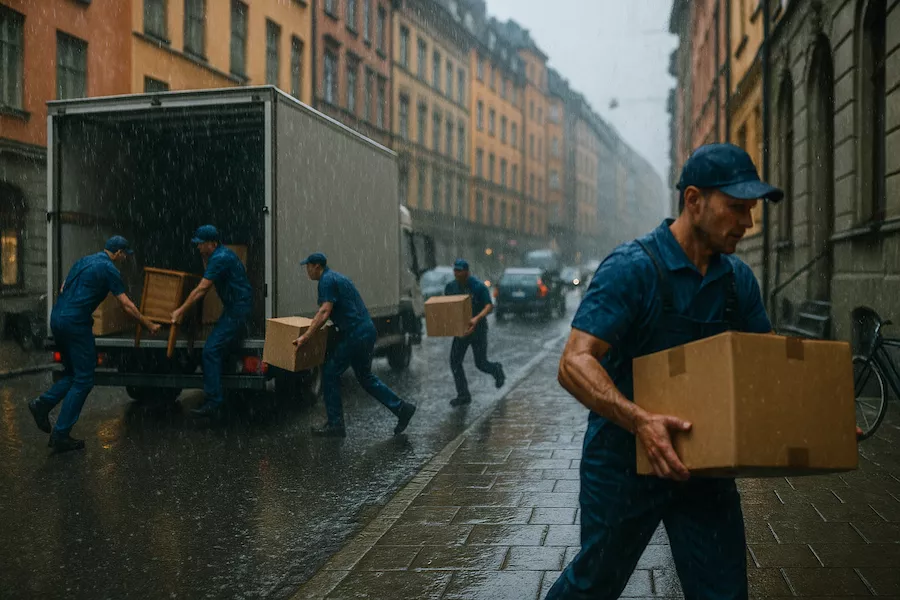 Anlita flyttfirma i Stockholm med kort varsel – går det?