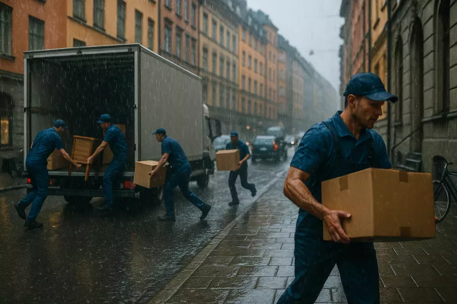 Anlita flyttfirma i Stockholm med kort varsel – går det?